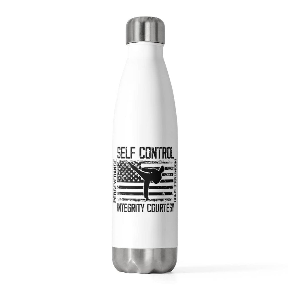 20oz Insulated Bottle Hilarious Martial Arts Karate Judo Instructor Guys Enthusiast Novelty Wrestling 20oz