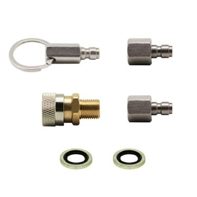 FIERRG Power Pumps PCP Paintball 1/8 BSPP Quick Coupler Fittings Disconnect Kits Pump Accessories (Color : 5 Kits)