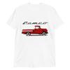 1957 Chevy Cameo Pickup Truck Antique Collector Custom Art Short-Sleeve T-Shirt view 1