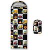 QOOMO Construction Truck Printed Camping Sleeping Bags,3 Season Warm & Cool Weather,Lightweight,Waterproof Sleeping Bags for Adults & Kids,Traveling,and Outdoors,Camping Gear Equipment view 1