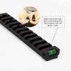 CVA Paramount Scope Base w/Bubble Level | Full-Length Picatinny Rail, Customizable Removable Bubble Level, 6061 Aluminum, Matte Black, 20 MOA view 3