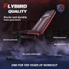 FLYBIRD Foldable Weight Bench with Resistance Bands, 8 Backrests Fast Adjustable FID for Home Gym Full Body Workout, Easy to Storage for Small Apartment view 2
