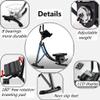 Ab Glider,Ab Crunch Machine,Ab Machine,Side Shaper Ab Machine,Abdominal Exercise Machine with PU Cover Foam Seat Ab Workout Machine Capacity Side Shaper ( 1) view 4