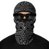 3D Balaclava Ski Mask Motorcycle Full Face Mask Outdoor Tactical Hood Headwear Mask Ghosts Skull Mask Men Women for HalloweenStyle w view 1