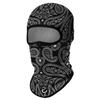 3D Balaclava Ski Mask Motorcycle Full Face Mask Outdoor Tactical Hood Headwear Mask Ghosts Skull Mask Men Women for HalloweenStyle w view 3