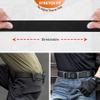 KEMISANT Mens Tactical Belt 2Pack, Military Rigger Work Belt for Heavy Duty 1.5" Nylon Web Easy Replacing Design(Black/Light Gray,30"-34" Waist Adjustable) view 4