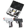 New James Bond Twin Spring Airsoft Dual Pistol Combo Pack Set Hand Gun w/Case 6mm BB 0.12g (Two Airsoft Pistol) view 1