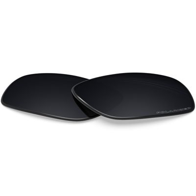 BLAZERBUCK Anti-salt Polarized Replacement Lenses for Oakley Siphon OO9429 - Black