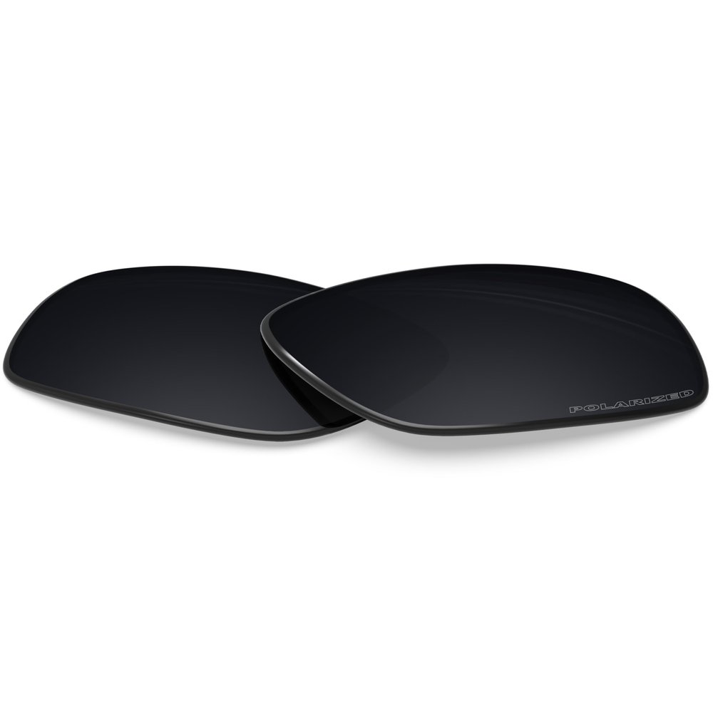 BLAZERBUCK Anti-salt Polarized Replacement Lenses for Oakley Siphon OO9429 - Black