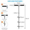 BALAVA 36" Sand Anchor,Chromium-Plated Steel Boat Screw Anchor with Removable Handle,Boat Sand Anchor with Bungee Dock LineShallow Water Anchor for Jet Ski,PWC,Pontoon,Kayak,Canoe view 2