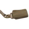 DAMAJI Tactical Elastic Lanyard Practical Security Leash, Khaki view 2