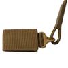 DAMAJI Tactical Elastic Lanyard Practical Security Leash, Khaki view 3