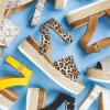 Ladmiple Women'S Sandals Dressy Topic Open Toe Buckle Ankle Strap Espadrilles Flatform Wedge Casual Sandal view 4