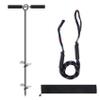 24" Sand Anchor,Chromium-Plated Steel Boat Screw Anchor with Removable Handle,Boat Sand Anchor with Bungee Dock Line,Shallow Water Anchor for Jet Ski,PWC,Pontoon,Kayak,Canoe view 1