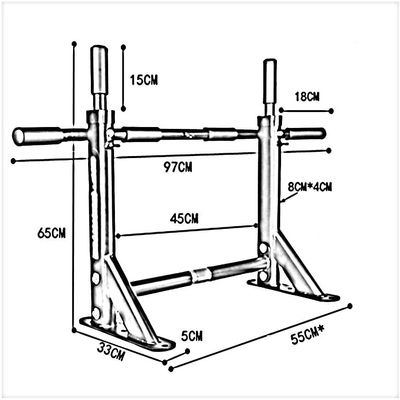 OSCCAR Pull Up Bar Indoor Home Fitness Strength Training Wall-Mounted Horizontal Bar, Gym Pull-up, Corridor Resistance Band Workout Equipment, Load 400kg, 2 Colors (Color : White)