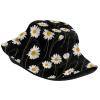 Unisex Daisy Flower Bucket Hat Beach Sun Hat Aesthetic Fishing Hat for Men Women Teens view 2