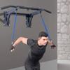 OSCCAR Pull Up Bar Home Exercise Bar Wall-Mounted Horizontal Bar-Resistance Band-Gymnastic Rings, Punching Installation, Home-Sports Gym Equipment, Load 400kg (Size : Style 3) view 4