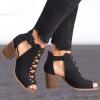 Ladmiple Wedge Shoes For Women Wide Width Espadrilles Sandals for Women Flat,Wedges Sandals Platform Casual Summer Middle Heels Open Toe Sandals view 2