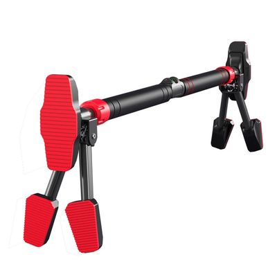 Chin Up Bar Portable Pull-up bar, 3 Anti-Slip Bases, doorframe Corridor No Screw Wall-Mounted Fitness Horizontal bar, Safety Load 250kg (Size : 120-160cm/47.2-63")