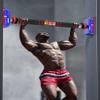 Chin Up Bar Door Frame Pull Up Bar | Adult Teen Kids Strength Training Fitness Horizontal Bar | Kids Sports Equipment, with Safety Lock | Foam Handle (Size : 65-80cm/25.6-31.5") view 2