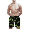 Big Dill Pickle Men's Beach Shorts Quick Dry Swim Shorts Casual Swim Trunks Sports Shorts with Pocket XS view 2