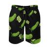 Big Dill Pickle Men's Beach Shorts Quick Dry Swim Shorts Casual Swim Trunks Sports Shorts with Pocket XS view 3
