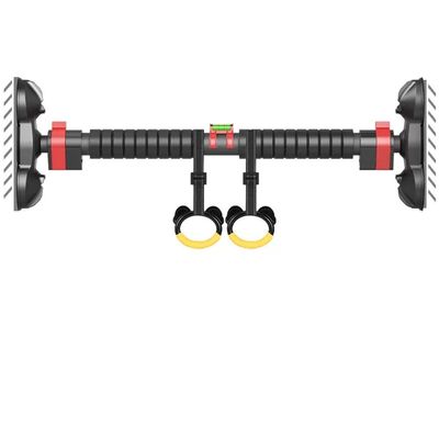 Chin Up Bar Adult Kids Wall-Mounted Pull-up bar, Safe and Stable Portable Door Corridor Steel Fitness Horizontal bar, with Gymnastics Ring (Size : 88-135cm/34.6-53.1")