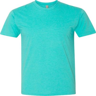 LogoUp 6210 Men's Men's CVC Tee Tahiti Blue(1pck) XX-Large