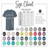 LogoUp 6210 Men's Men's CVC Tee Tahiti Blue(1pck) XX-Large view 2