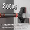 Chin Up Bar Portable Door Frame Pull-up bar, with Kids Swing and Gymnastics Ring, no Screw Wall-Mounted Steel Fitness Horizontal bar (Size : 130-160cm/51.2-63") view 3