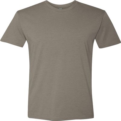 LogoUp 6210 Men's Men's CVC Tee Warm Grey(1pck) XX-Large