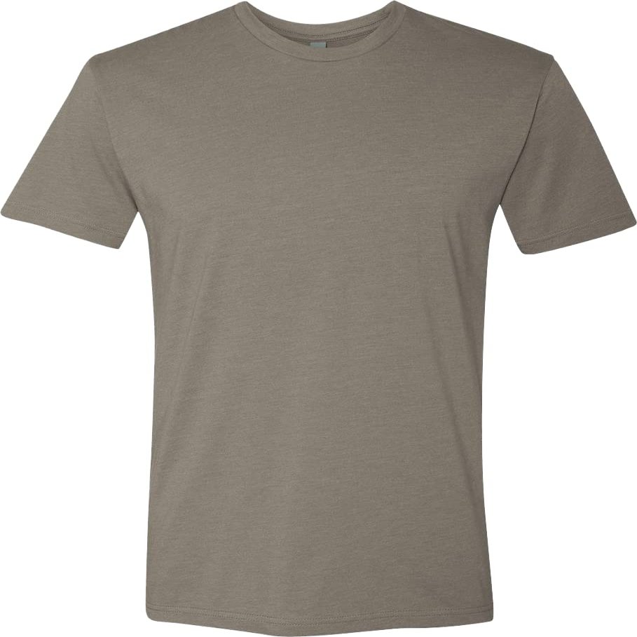 LogoUp 6210 Men's Men's CVC Tee Warm Grey(1pck) XX-Large