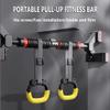 Chin Up Bar Door Frame Pull Up Bar | Adult Teen Kids Strength Training Fitness Horizontal Bar | Kids Sports Equipment, 78-185CM Adjustable (Size : 130-160cm/51.2-63") view 2