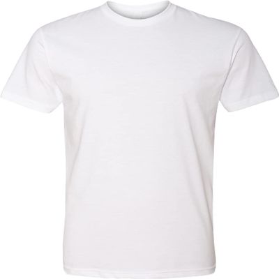 LogoUp 6210 Men's Men's CVC Tee White(1pck) XX-Large