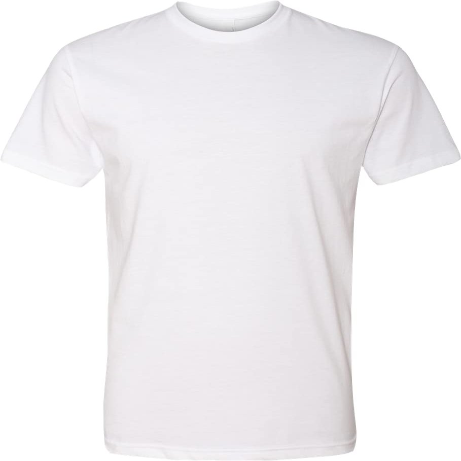 LogoUp 6210 Men's Men's CVC Tee White(1pck) XX-Large