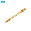 PATIKIL 48mm Dart Shafts, Medium 2BA Thread Aluminum Dart Stems Dart Accessories for Steel Tip - 3 Pack (Gold Tone) view 3