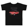 1969 Stang Boss 429 Red Rare Muscle Car Collector Toddler Short Sleeve Tee view 1