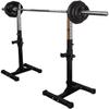 DFONCE Pair of Squat Rack Stands Barbell Rack Strength Training Bench Press Home Gym Adjustable Squat Stand Max Load 150Kg view 1