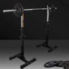 DFONCE Pair of Squat Rack Stands Barbell Rack Strength Training Bench Press Home Gym Adjustable Squat Stand Max Load 150Kg view 2