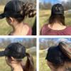 Silva Ponytail Cap - Leopard Print Women's Western Baseball Hat (Brown & Black, One Size, Alpha) view 4