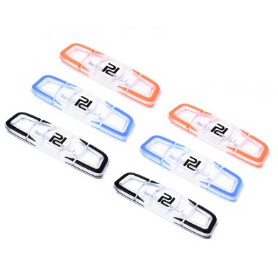 PATIKIL Tennis Racket Vibration Dampener, 6 Pack Soft Silicone Racquet Shock Absorber String Damping, Black, Blue, Orange
