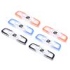PATIKIL Tennis Racket Vibration Dampener, 6 Pack Soft Silicone Racquet Shock Absorber String Damping, Black, Blue, Orange view 1