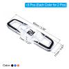 PATIKIL Tennis Racket Vibration Dampener, 6 Pack Soft Silicone Racquet Shock Absorber String Damping, Black, Blue, Orange view 2