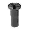 50 Pieces Sturdy Bike Spoke Nipples, Wheel Spoke Nipples Decor Spokes Protector Guards Brass Bicycle Spoke Caps for Mountain Road Bike BMX, Black, 13mm 13G view 4