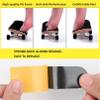 ACFELLE 12Pcs Pre Cut Grip Tape for Fingerboards, 100mm*28mm One Step Install Pro Finger-Skateboard Foam Adhesive Stickers (12pcs) view 3