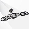 1-1/8" Mountain Bike Headsets 44mm, Bike Headset Spacer, Headset Kit, Bearing Straight Tube Fork Internal (Color : Black, Size : 42 * 42mm) view 2
