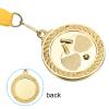 PATIKIL 2" Ping Pong Medals, 3 Pack Table Tennis Award Medals Set Gold Silver Bronze Medal with Ribbon Blue Yellow for Games Sports Competitions view 4
