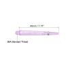 PATIKIL 45mm Dart Shafts, Medium 2BA Thread Plastic Dart Stems Dart Accessories for Steel Tip - 3 Pack (Purple) view 2