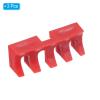 PATIKIL Badminton Stringing Racquet Load Spreader, 3 Pack Embedded Racket High Pounds Load Adapter Protector Stringing Machine Tool, Red view 3