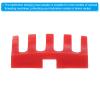 PATIKIL Badminton Stringing Racquet Load Spreader, 3 Pack Embedded Racket High Pounds Load Adapter Protector Stringing Machine Tool, Red view 4